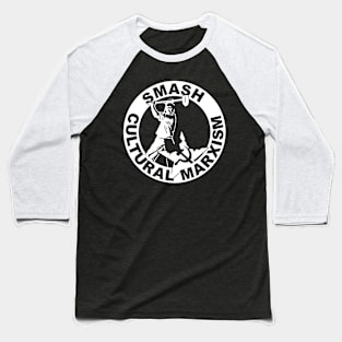 Smash Cultural Marxism Baseball T-Shirt